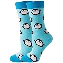 Fun Socks for Women, Rainbow Design,Stocking Stuffers, Size 6-12