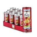 Fun Times Soda Pop Chillin' Cherry, 12 Pack (12 oz Soda Cans), Craft Soda with Real Cane Sugar, Carbonated Beverage with All Natural Flavors, Dye Free Soft Drinks