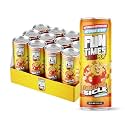 Fun Times Soda Pop Orangesicle, 12 Pack (12 oz Soda Cans), Craft Soda with Real Cane Sugar, Carbonated Beverage with All Natural Flavors, Dye Free Soft Drinks