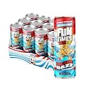 Fun Times Soda Pop Blue Razz, 12 Pack (12 oz Soda Cans), Craft Soda with Real Cane Sugar, Carbonated Beverage with All Natural Flavors, Dye Free Soft Drinks