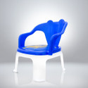 FUN WHEELS Comfortable Kids Plastic Chair for