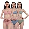 Cotton Lingerie Half Padded Wire Free Bra