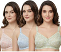 Funahme Women Full Coverage Non Padded Bra