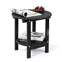 FUNBERRY Outdoor Adirondack Side Table, Patio End Tables