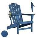 FUNBERRY Oversized Folding Adirondack Chair, Fire Pit Chairs 400LBS