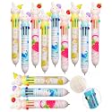 FunBlast 10 In 1 Pens For Kids Ball Pen Set For School&amp;Office-Cartoon Pen For Office,School Stationery Items For Kids-Stationery Kit,Stationery Set,Birthday Return Gift (12 Pcs),Blue