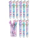 FunBlast 10 In 1 Pens For Kids Ball Pen Set For School&amp;Office-Cartoon Pen For Office,School Stationery Items For Kids-Stationery Kit,Stationery Set,Birthday Return Gift (3 Pcs),Blue