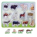 FunBlast Animal Eva Puzzle Board for Kids - Learning Board for Kids, Play and Learn Puzzle Foam Mat (Pack of 1;Multicolor) (Animal)