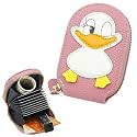 FunBlast Cute Duck Card Holder – 13 Compartment Mini PU Leather Wallet for Kids &amp; Women, Compact Zipper Pouch for Cards &amp; Cash, Small Travel-Friendly Purse (Pink)