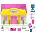 FunBlast Doll House Set for Girls Kids - Pretend Play Dolls & Play Sets with Openable Door and Furniture for Girls (Pack of 18 Pcs; Multicolor)