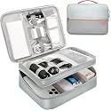 FunBlast Electronics Accessories Organizer Bags, Universal Carry Travel Gadget Bag, Double Layer Travel Cable Organizer Bag, Large Waterproof Electronic Accessories Storage Case (Grey)