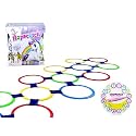 FunBlast Hopscotch Kids Game - 13 Multi-Colored Plastic Rings and Connectors Play Games, Educational Colorful Rings Game for Kids, Indoor and Outdoor Games for Kids (Multicolor)