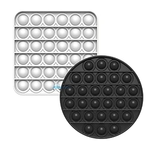 funblast pop it set pack of 2 popit game kids toys fidget toys push bubble fidget sensory toy stress relief fidget toy sensory toys novelty gifts for girls boys kids 33