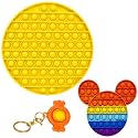 FunBlast Pop It Fidget Toy for Kids, Push Bubble Sensory Stress Relief Toy