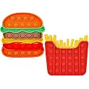 FunBlast Pops it Set (Pack of 2 Popit Game), Kids Toys Fidget Toys, Pop it Toy, Push Pop Bubble Fidget Sensory Toy, Stress Relief Fidget Toy Sensory Toys Novelty Gifts for Girls Boys Kids (14)