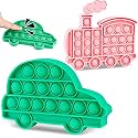 FunBlast Pop It Set – Pack of 2 Bubble Game, Kids Fidget Play Toy, Push Pop Sensory Fun, Stress Relief Gifts, Novelty Learning Toys for Girls &amp; Boys
