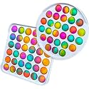 FunBlast Pop It Set – Pack of 2 Bubble Game, Kids Fidget Play Toy, Push Pop Sensory Fun, Stress Relief Gift, Novelty Learning Toys for Girls &amp; Boys