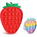 FunBlast Pop it Set (Pack of 2 Popit Game), Kids Toys Fidget Toys, Pop it Toy, Push Pops Bubble Fidget Sensory Toy, Stress Relief Fidget Toy Sensory Toys Novelty Gifts for Girls Boys Kids (37)
