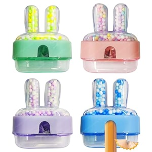 funblast bunny sharpener for kids  pack of 4 kawaii sharpener for pencil sharpener for kid fancy sharpeners school amp office stationery kit for kid best birthday return gifts random