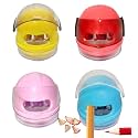 FunBlast Avocado Sharpener for Kids – Pack of 4 Pcs; Kawaii Pencil Sharpener for Kids, Fancy Sharpeners, School &amp; Office Stationery Kit for Kids, Best Birthday Return Gifts - Multicolor