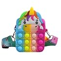 FunBlast Unicorn Pop it Sling Bag - Crossbody Bag for Kids, Pop it Purse for Girls, Sling Bag for Women - Best Birthday Return Gifts