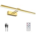 HEAGEERO Picture Lights for Wall,16in Gallery Light,5000mAh Art Light