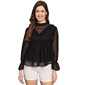 FUNDAY FASHION Casual Cuffed Sleeves Solid Women
