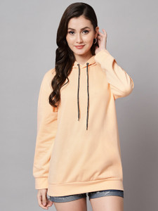 funday fashion full sleeve solid women sweatshirt