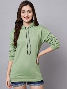 funday fashion full sleeve solid women sweatshirt