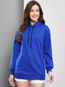 FUNDAY FASHION Women Full Sleeve Solid Hooded Sweatshirt