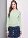 FUNDAY FASHION Women Full Sleeve Solid Sweatshirt