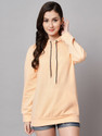 FUNDAY FASHION Women Full Sleeve Solid Hooded Sweatshirt