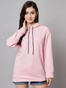 FUNDAY FASHION Women Full Sleeve Solid Hooded Sweatshirt