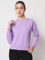 FUNDAY FASHION Women Full Sleeve Solid Sweatshirt