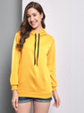 FUNDAY FASHION Women Full Sleeve Solid Hooded Sweatshirt
