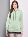 FUNDAY FASHION Women Full Sleeve Solid Hooded Sweatshirt