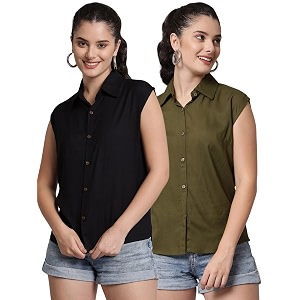 FUNDAY FASHION Womens Rayon Blend Regular Fit