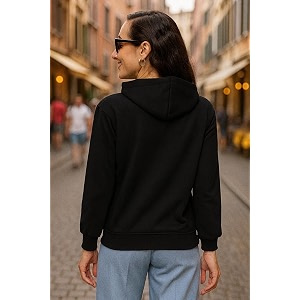 FUNDAY FASHION Womens Trendy Fleece Zipper Sweatshirt