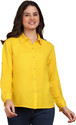 FUNDAY FASHION Women Regular Fit Solid Casual Shirt
