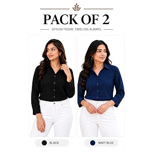 FUNDAY FASHION Women Solid Regular Fit V