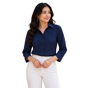 FUNDAY FASHION Women Solid Regular Fit V