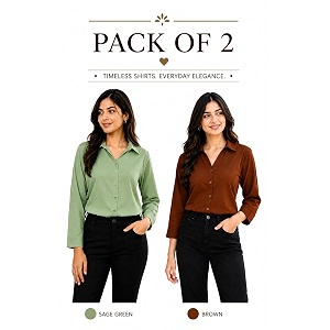 FUNDAY FASHION Women Solid Regular Fit V