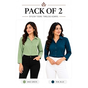 FUNDAY FASHION Women Solid Regular Fit V