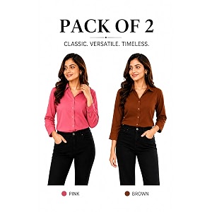 FUNDAY FASHION Women Solid Regular Fit V
