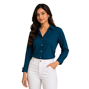 FUNDAY FASHION Women Solid Regular Fit V