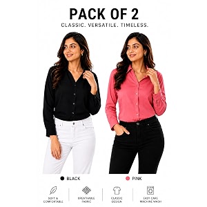 FUNDAY FASHION Women Solid Regular Fit V