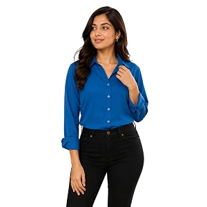 FUNDAY FASHION Women Solid Regular Fit V