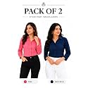 FUNDAY FASHION Women Solid Regular Fit V