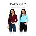 FUNDAY FASHION Women Solid Regular Fit V