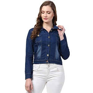 FUNDAY FASHION Womens Denim Standard Length Full